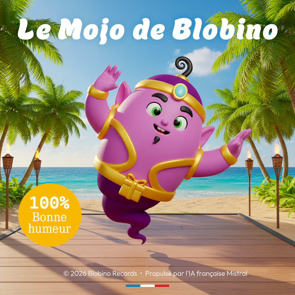 La pochette le mojo de Blobino